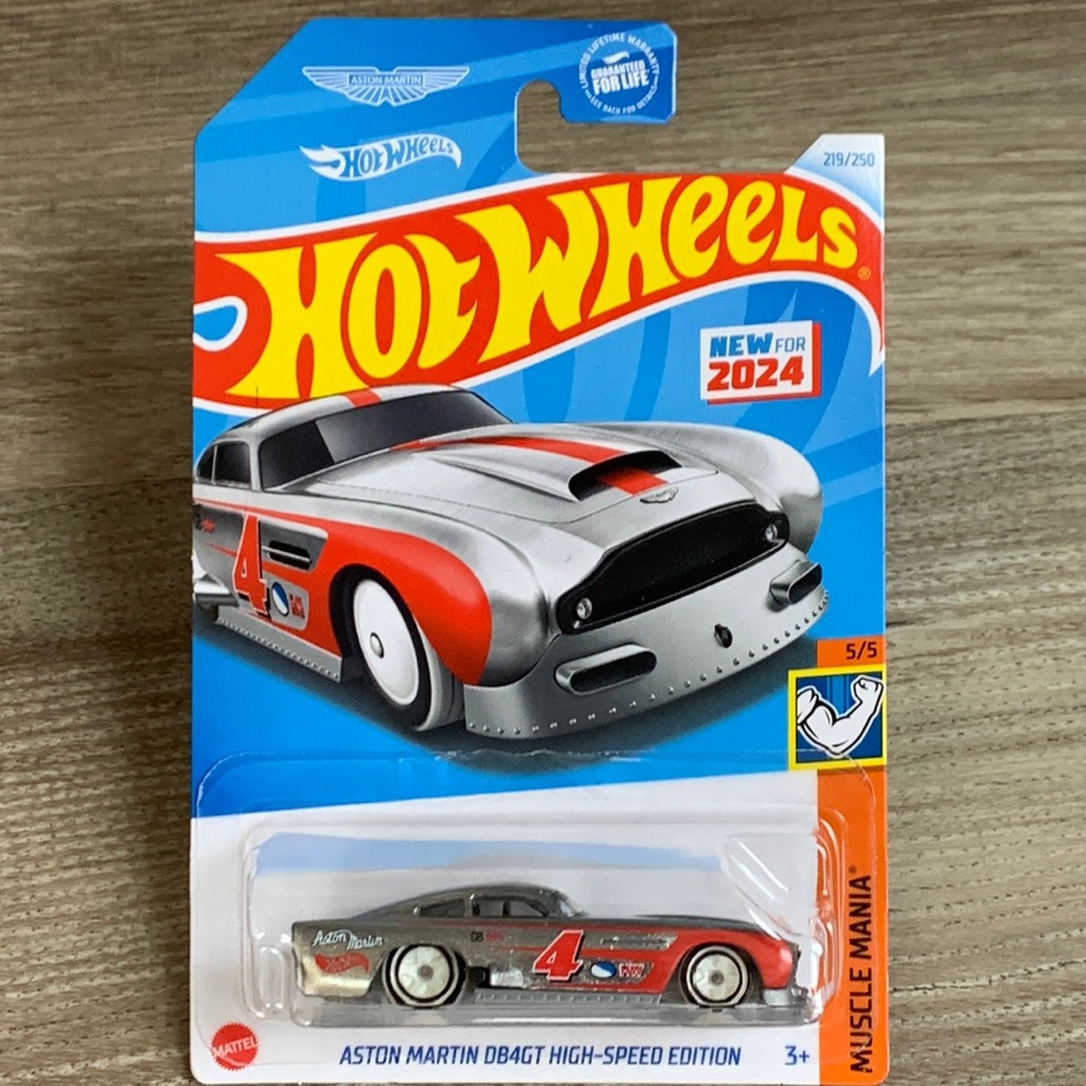 Aston Martin DB4GT High-Speed Hot Wheels AstonMartin HotWheels Race Car 2024 🆕